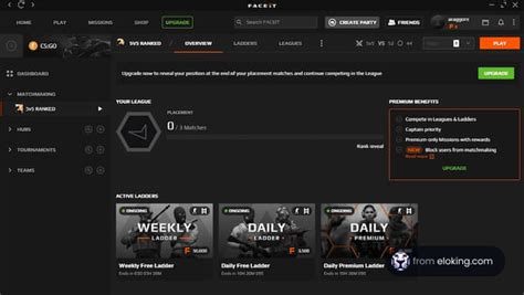 faceit|Play CS:GO .